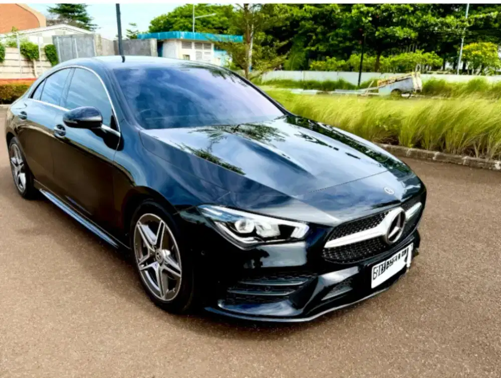 Mercedes BenZ mercy CLA200 AMG Line facelift 2023 Hitam plat genap