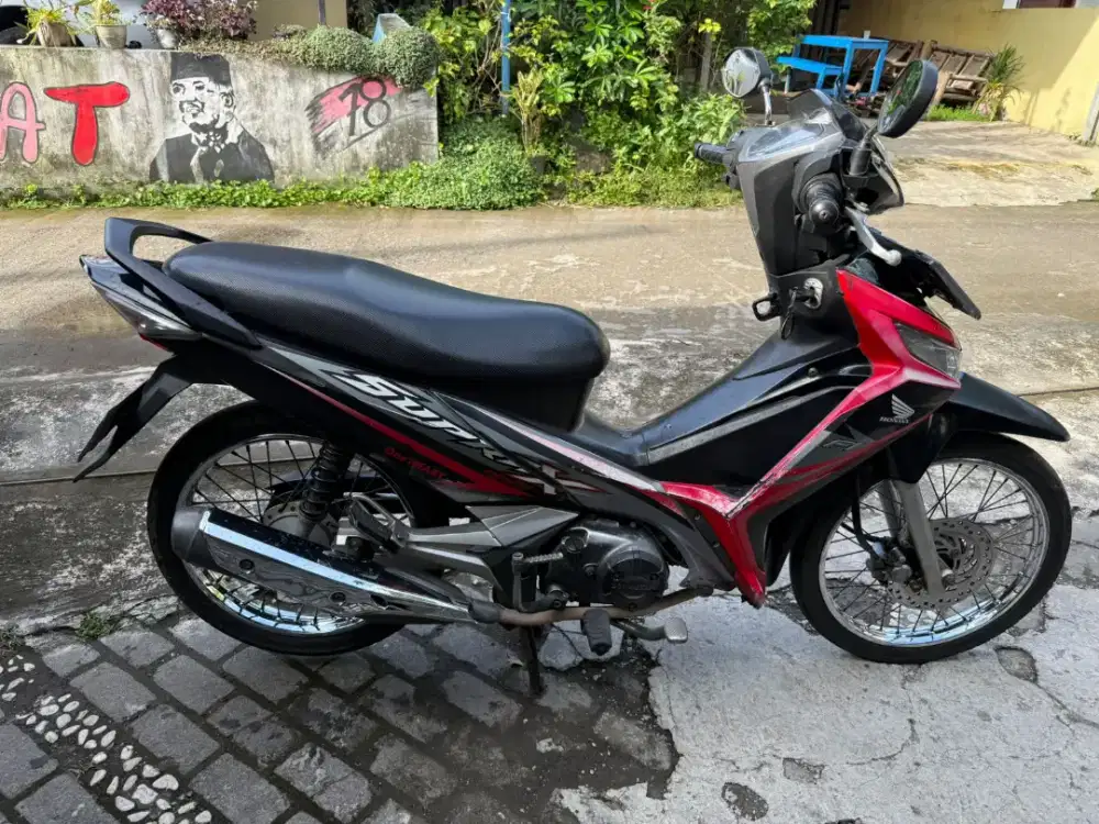 Supra 125 THN 2017 plat AB sleman