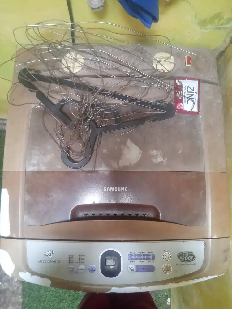 Mesin cuci 1 tabung custom