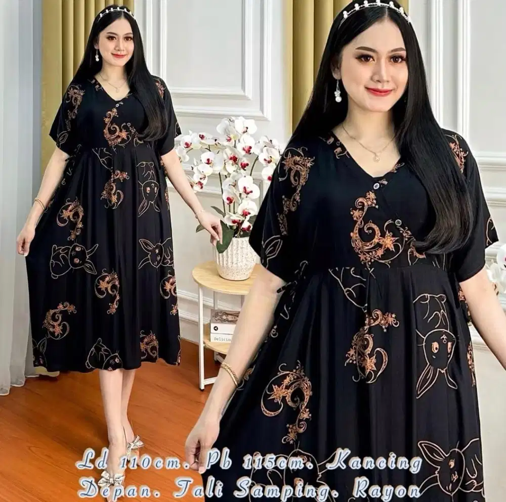 Daster dan Setelan bahan Rayon Ready