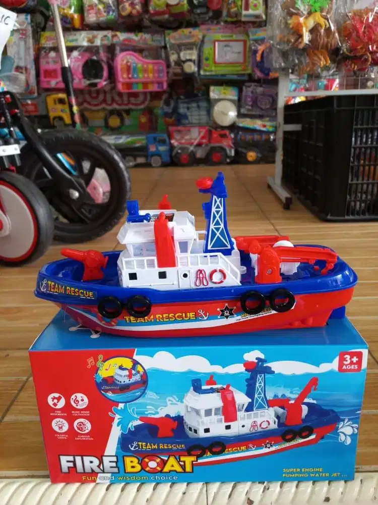 mainan anak kapall bateraii dos