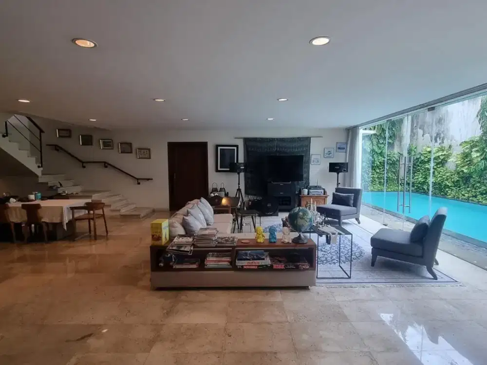 Spacious House with Pool, Strategically Located in Prime Area of Kebayoran Baru