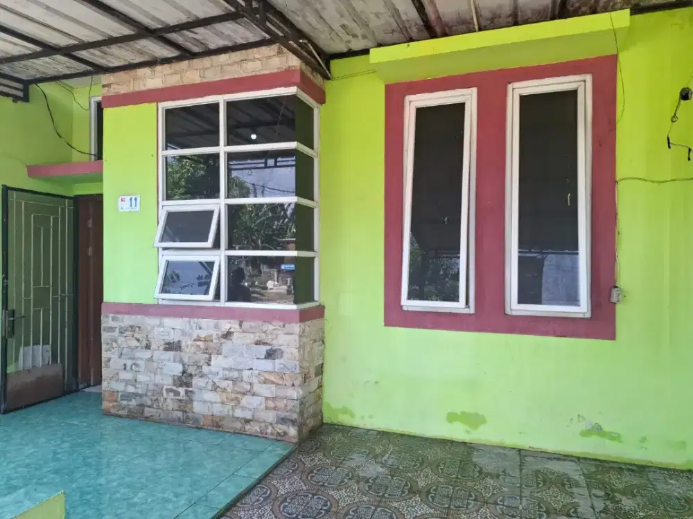 Rumah cluster dijual