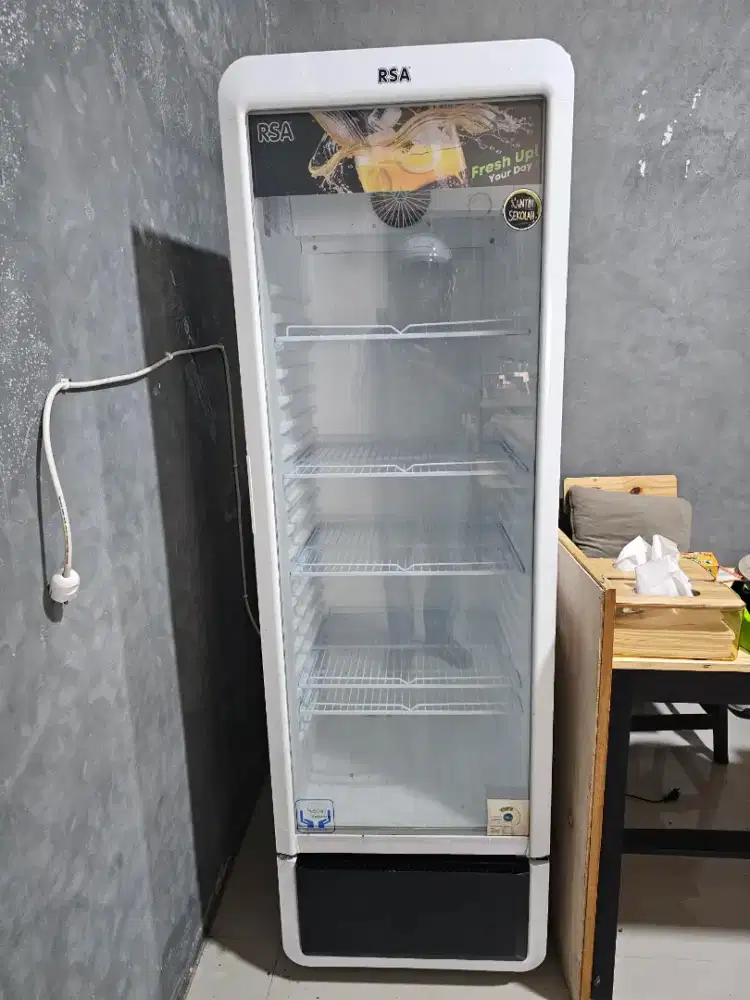 Pendingin minuman showcase chiller RSA Ruby 280