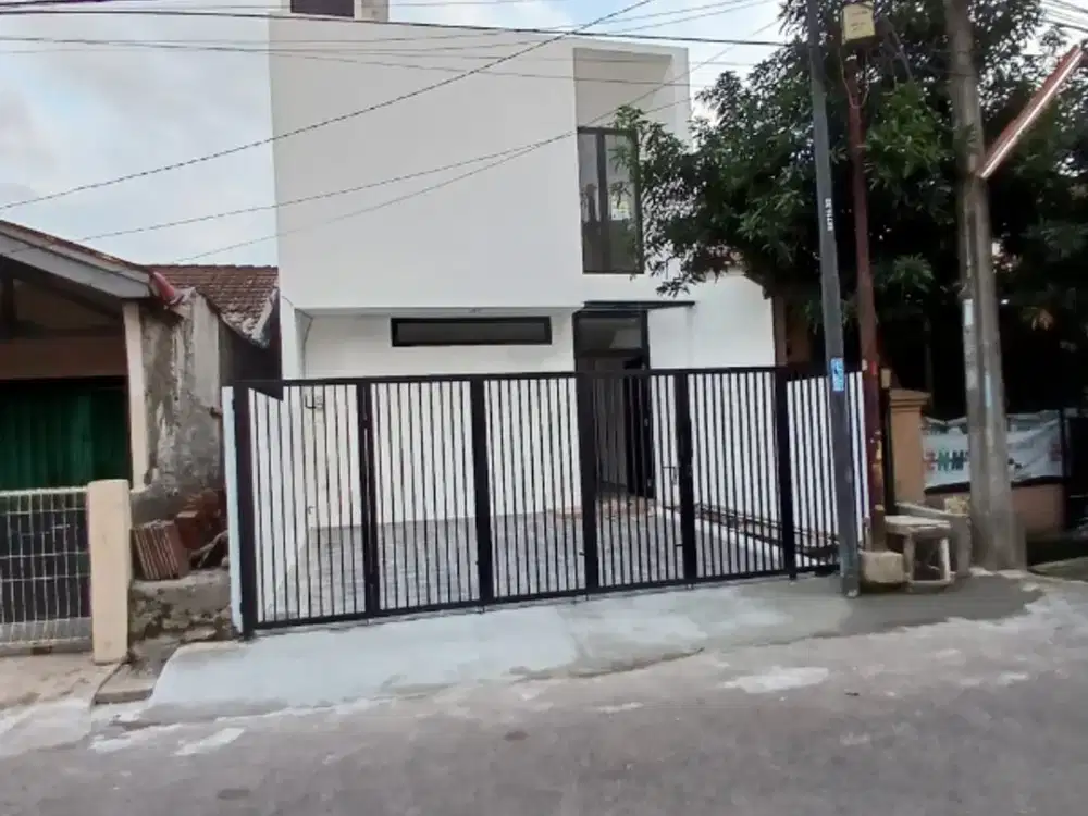 di jual rumah baru 2 pantai di perumahan deppen sukatani depok