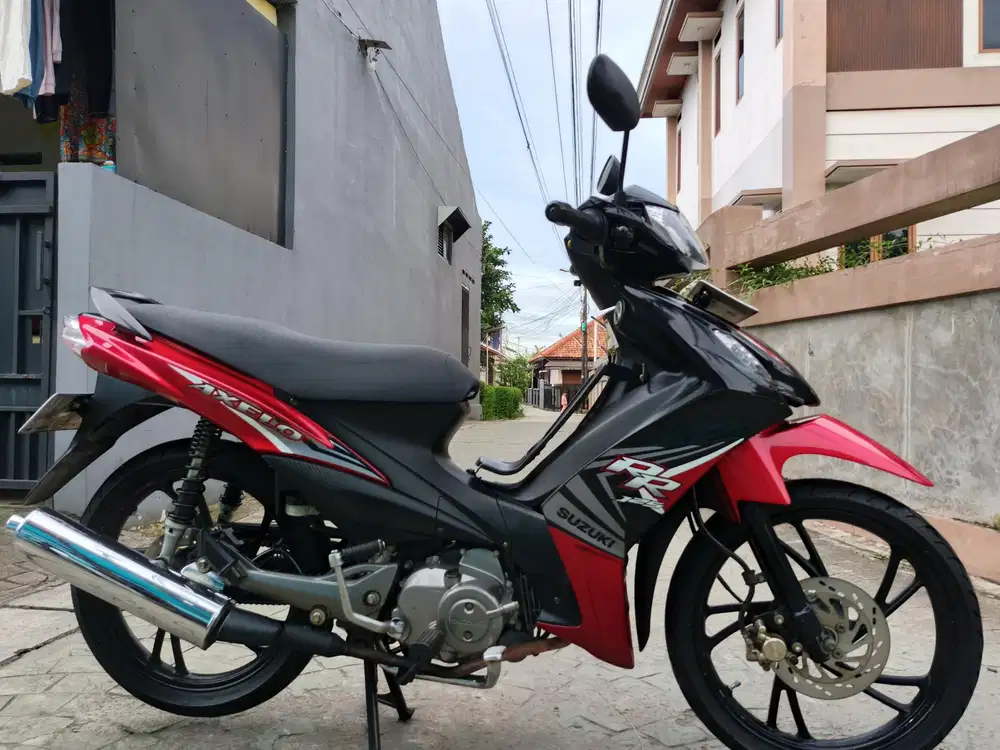 Suzuki Shogun sp axcelo 2017 stater tokcer seperti baru kondisinya