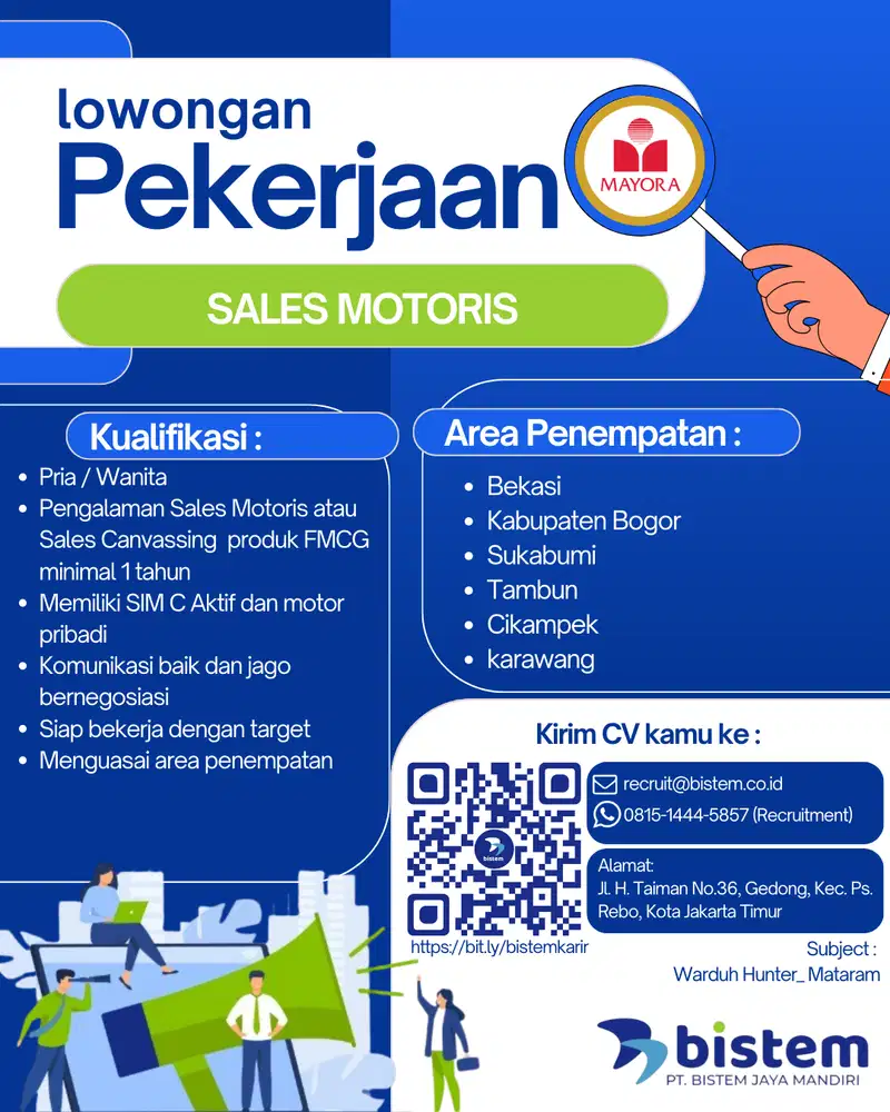 LOWONGAN SPG/B ALL AREA INDONESIA