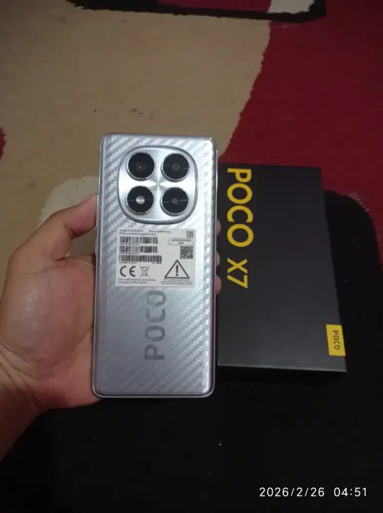 BISMILLAH POCO X7 5G RAM 8/256 FULSET MULUS