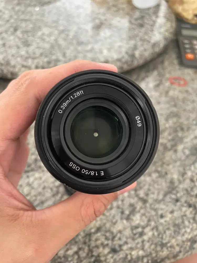 Lensa Sony 50mm OSS Mulus Like New