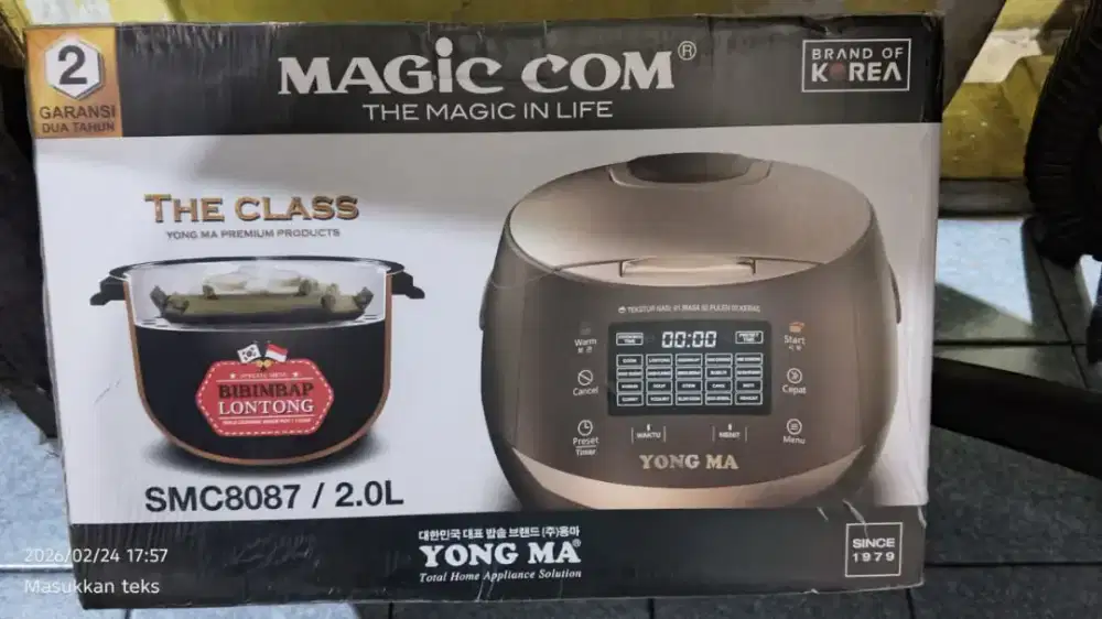 Magicom Young Ma SMC8087 Kapasitas 2 Liter