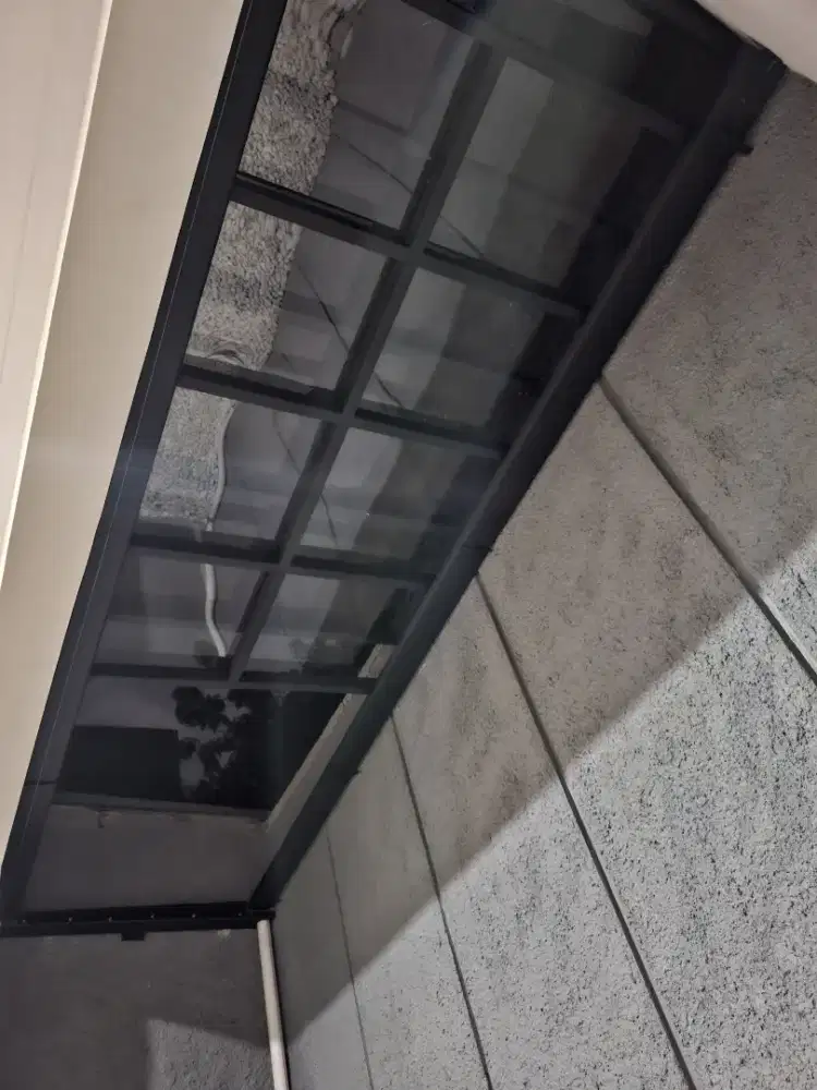 Kanopi manual buka tutup sliding