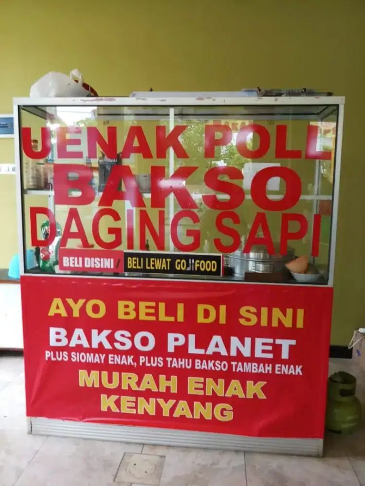 DIJUAL CEPAT ROMBONG BAKSO BUTUH UANG