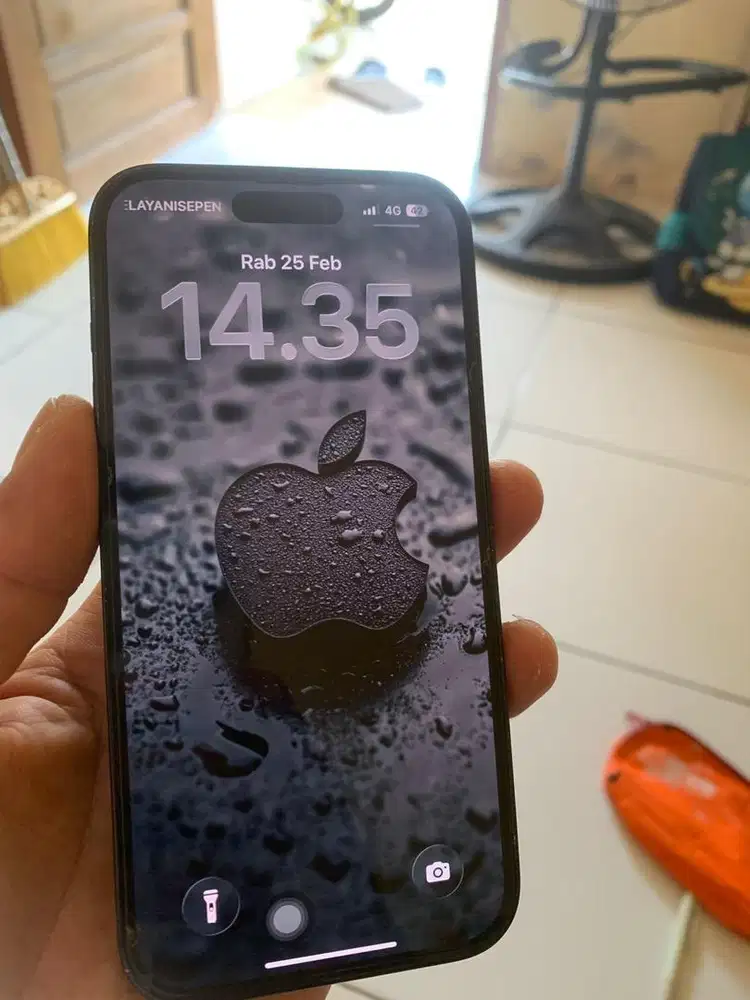 Iphone 14 pro 256 gb  ex inter terdaftar space grey