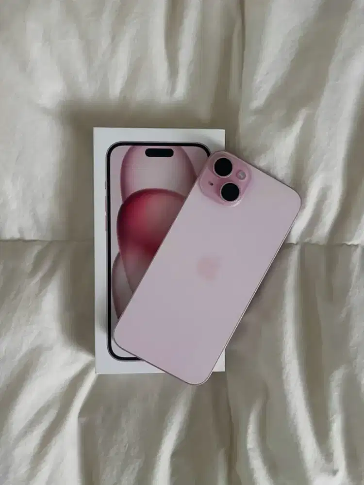 Iphone 15 Pink 125 GB ex Ibox Full Box