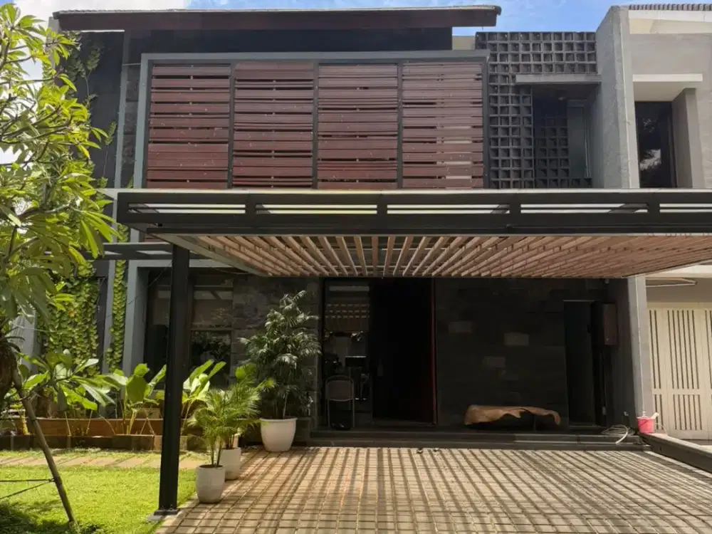 Rumah Mewah Lebar 10X20 Fully Furnish di Alam Sutera Siap Huni