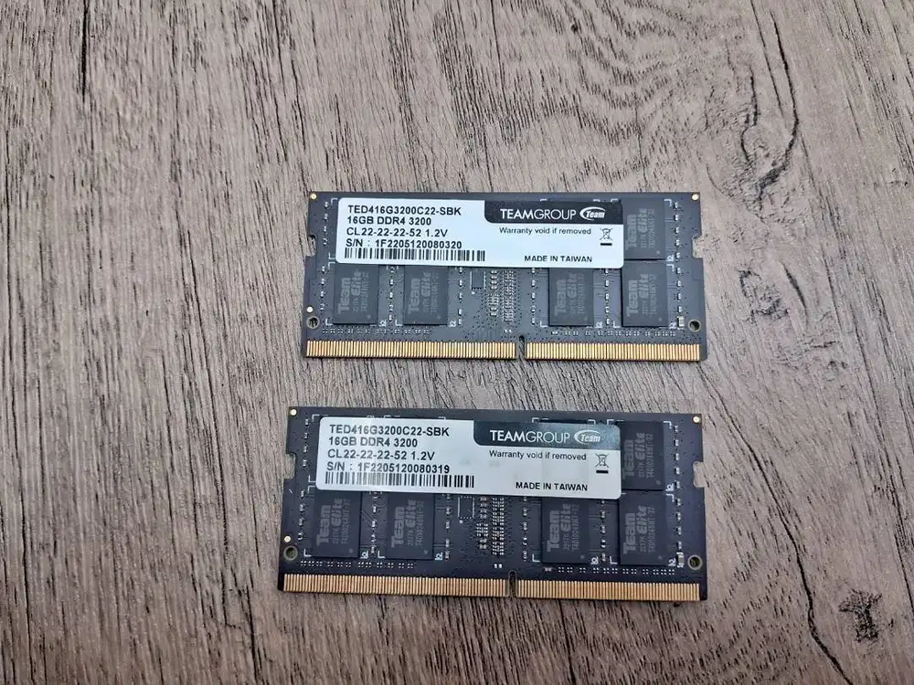 TEAM ELITE Sodim DDR4 32GB (2x 16gb ) 3200MHZ
