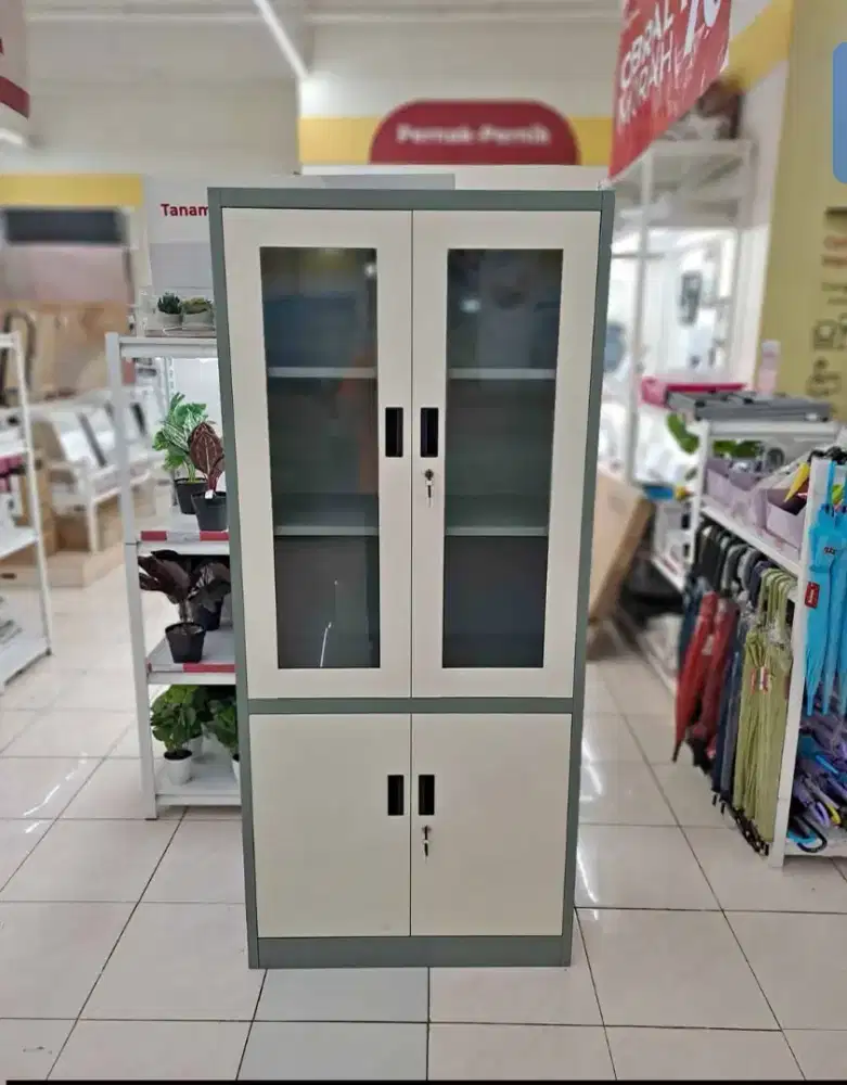 TERLARIS LEMARI PENYIMPANAN METAL BESI SIMON MURAH MINIMALIS