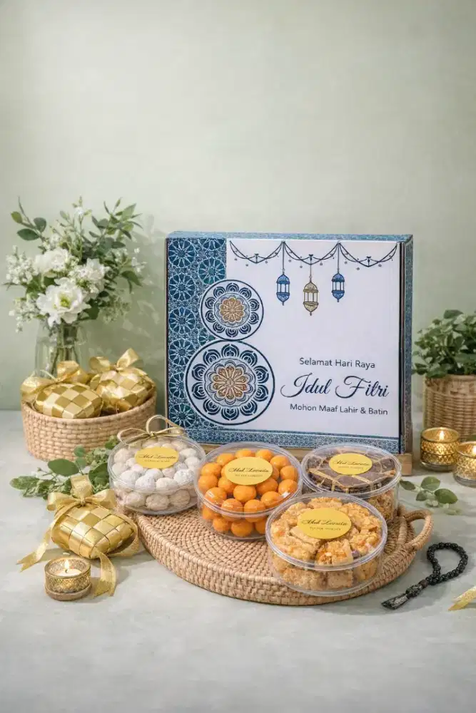 JUAL HAMPERS COOKIES LEBARAN