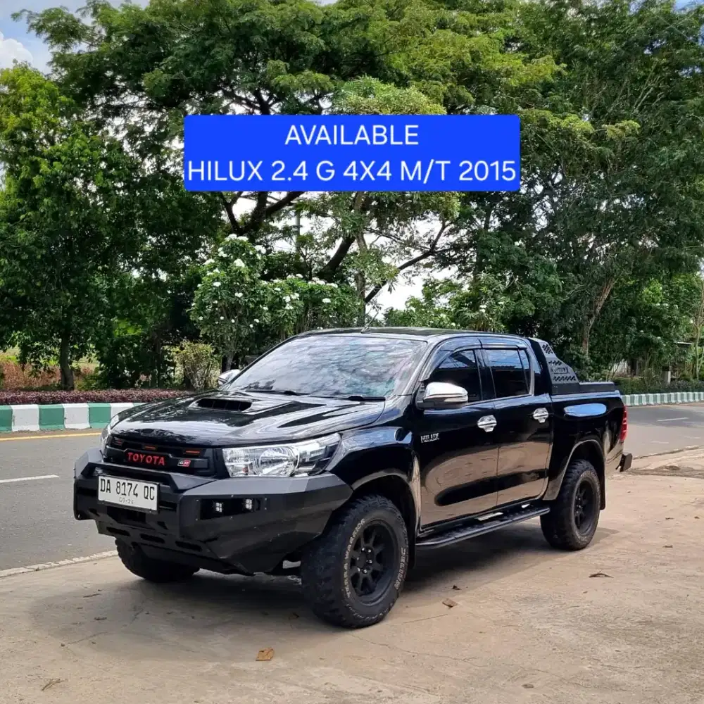 Toyota Hilux 2.5 G 4X4 M/T 2015