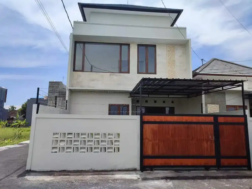 Rumah 2 Lantai Tukad Balian dekat Jungle Padel Sanur