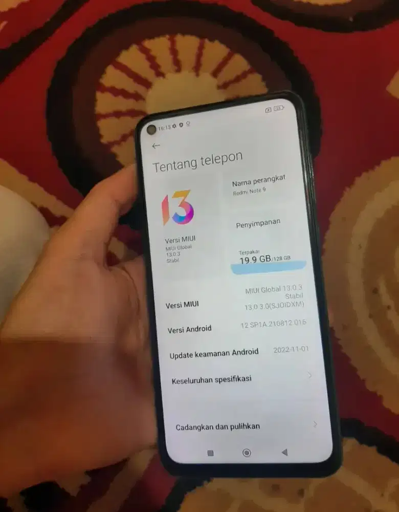 Redmi note 9 minus sinyal
