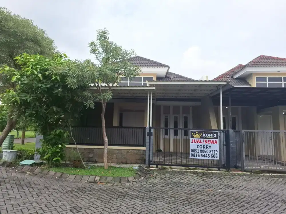 Disewakan Rumah  Pondok Chandra, Cluster Saphire, Delima Barat. Bagus, minimalis, siap pakai.