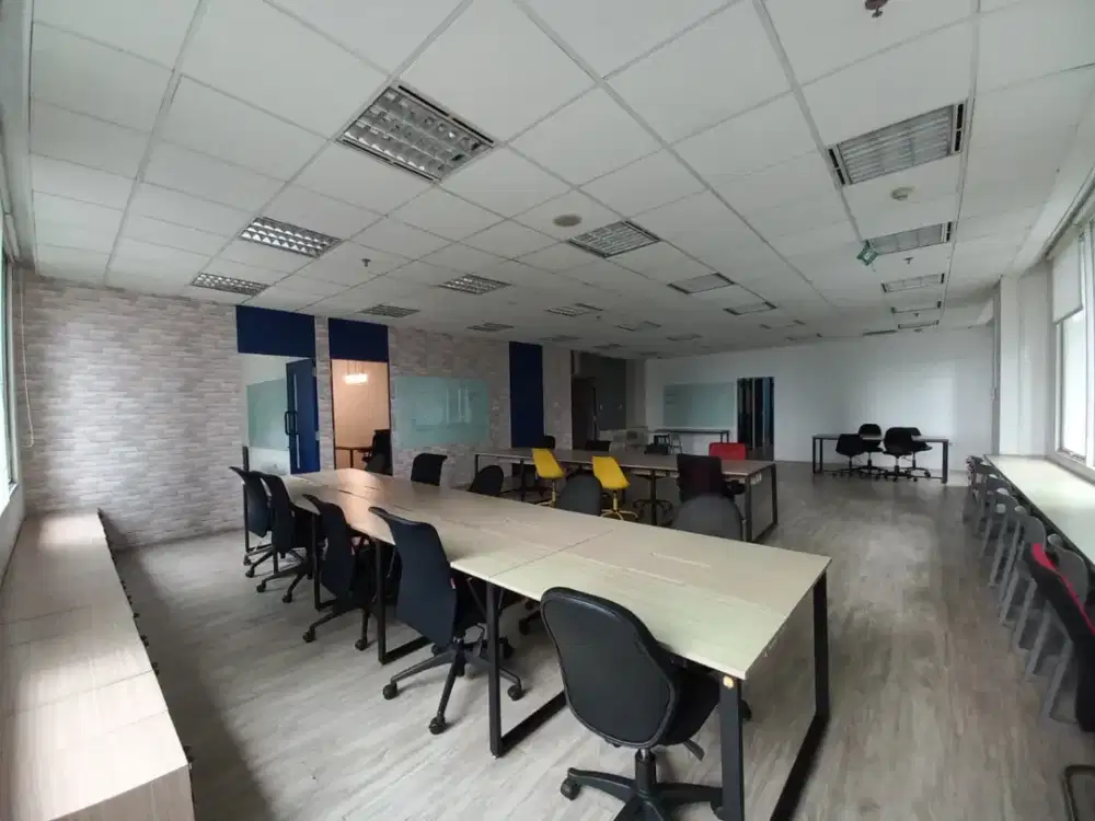 Sewa Kantor Furnish Menara Dea Tower 1 Luas 265Sqm Open Space