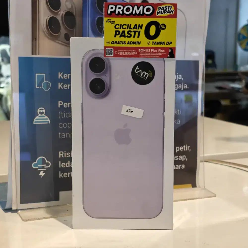 iPhone 17 256gb Lavender Stok Langkah Siap Antar