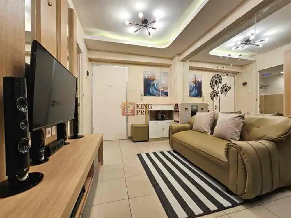 Paling Worth It Bonus Full Furnished Homey Siap Huni, 2Br 43M2 Apartemen Green Bay Pluit Greenbay