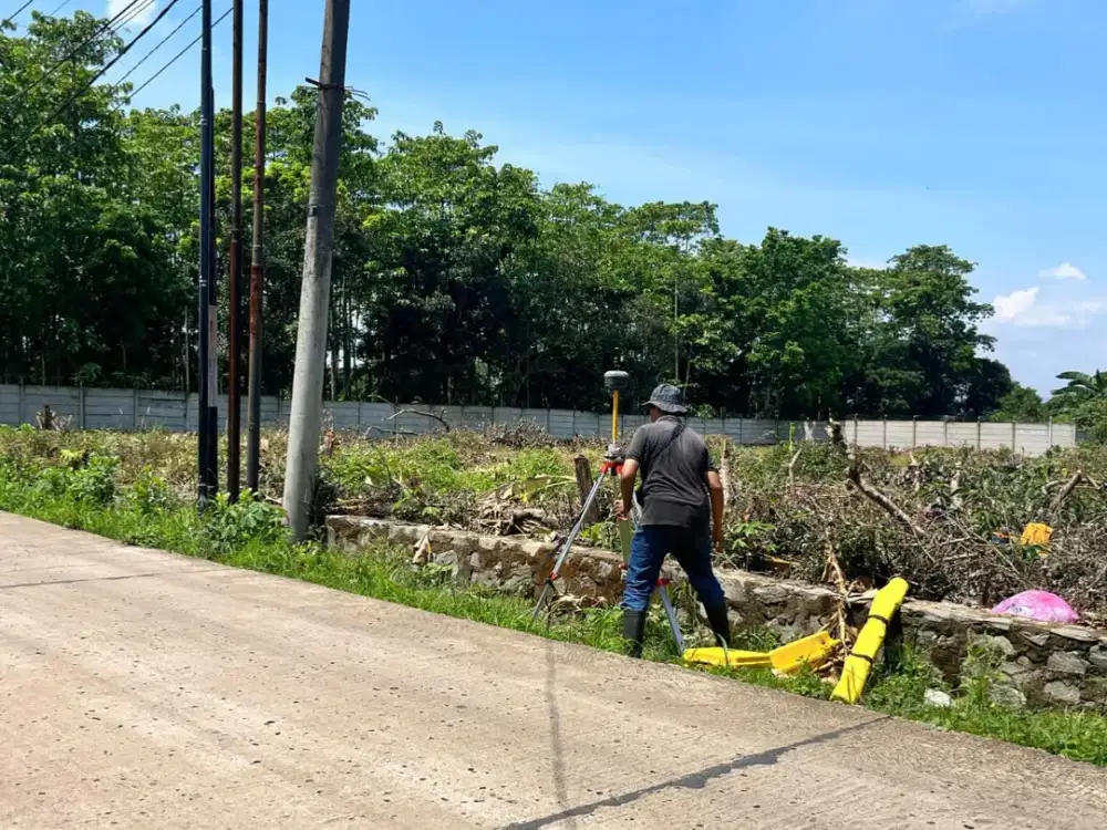 Dijual Murah Tanah Kavling SHM 10 Menit Stasiun Jatake Tangerang