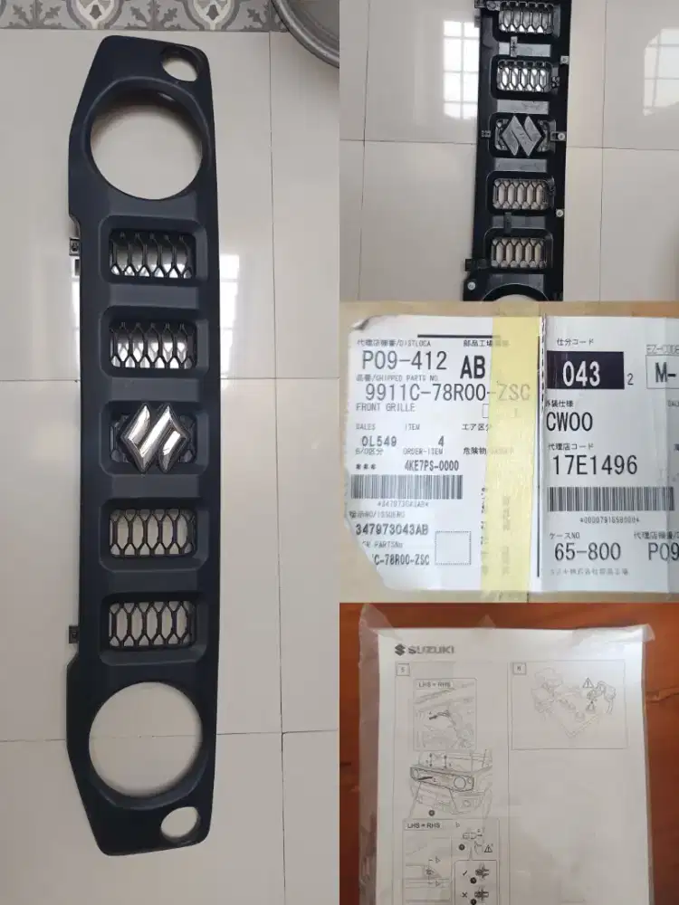 Grill oem jimny jb74