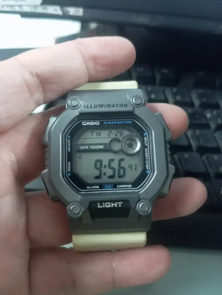 Jam tangan casio W-737H original
