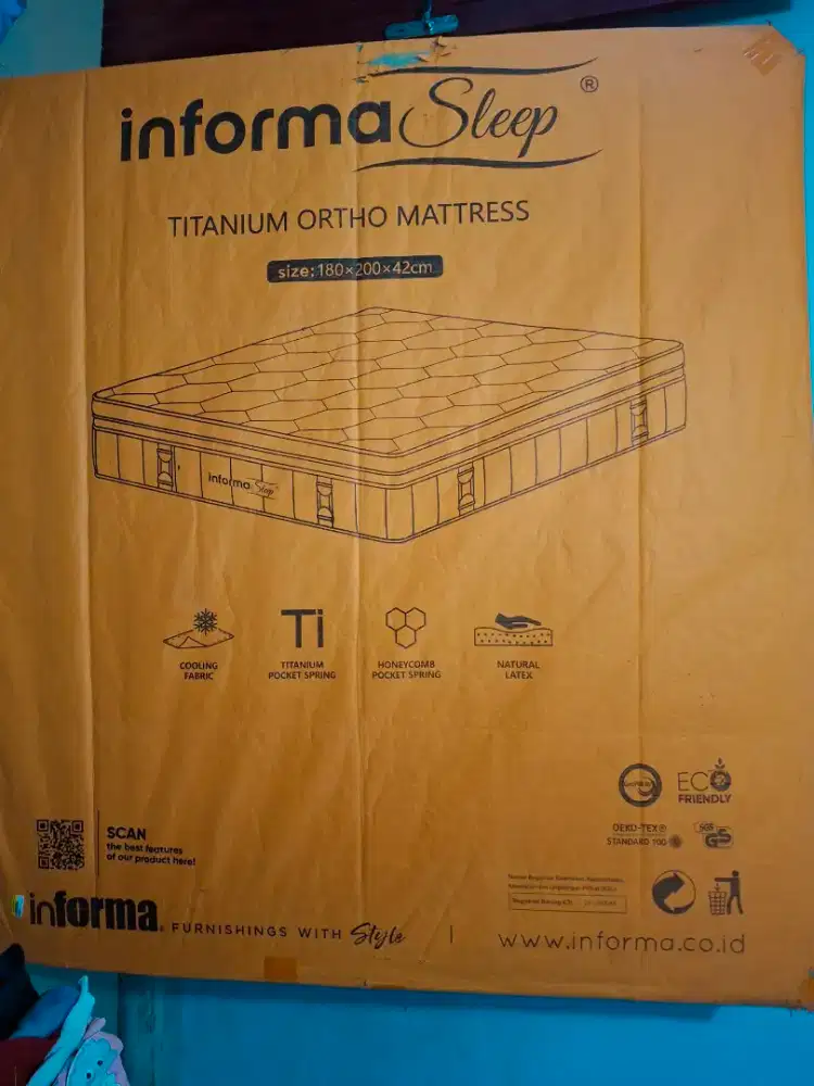 matras titanium ortho diskon full