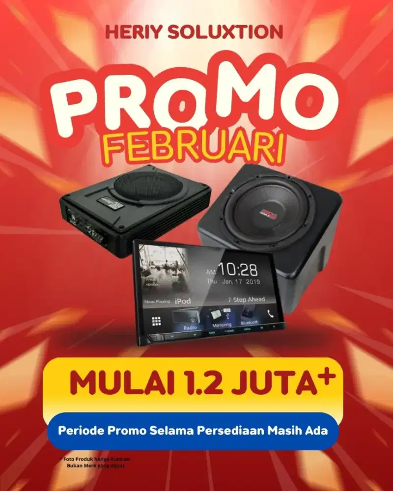 Harga Promo Tv mobil android Bergaransi, Bisa Credit ya