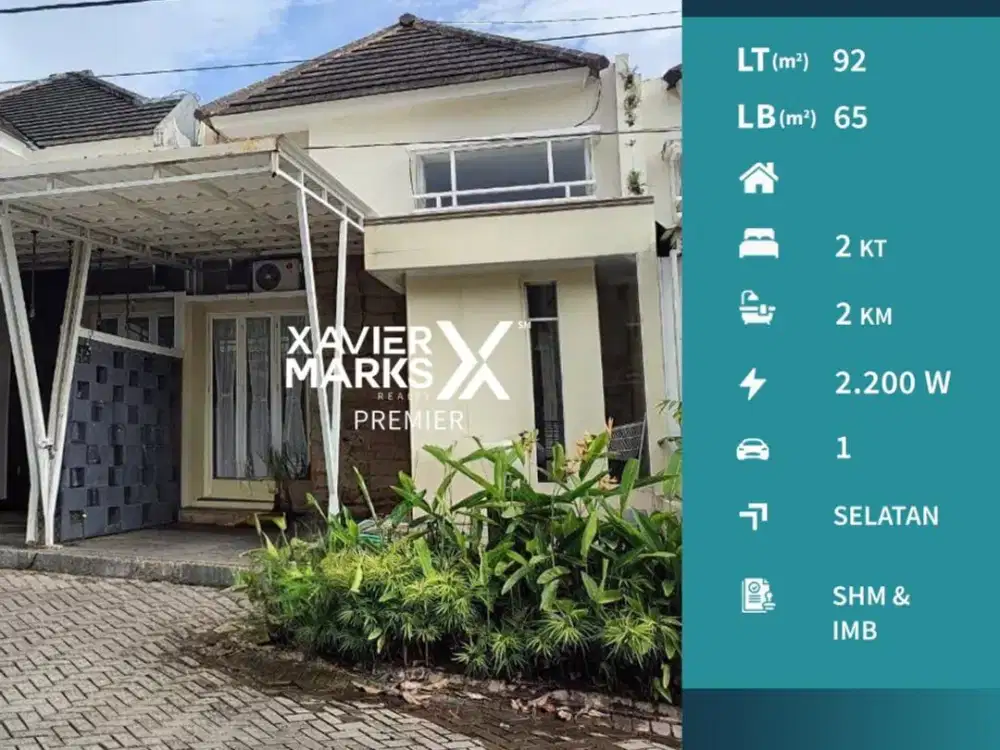 Dijual Rumah Villa di Junrejo Kota Batu Semi Furnish