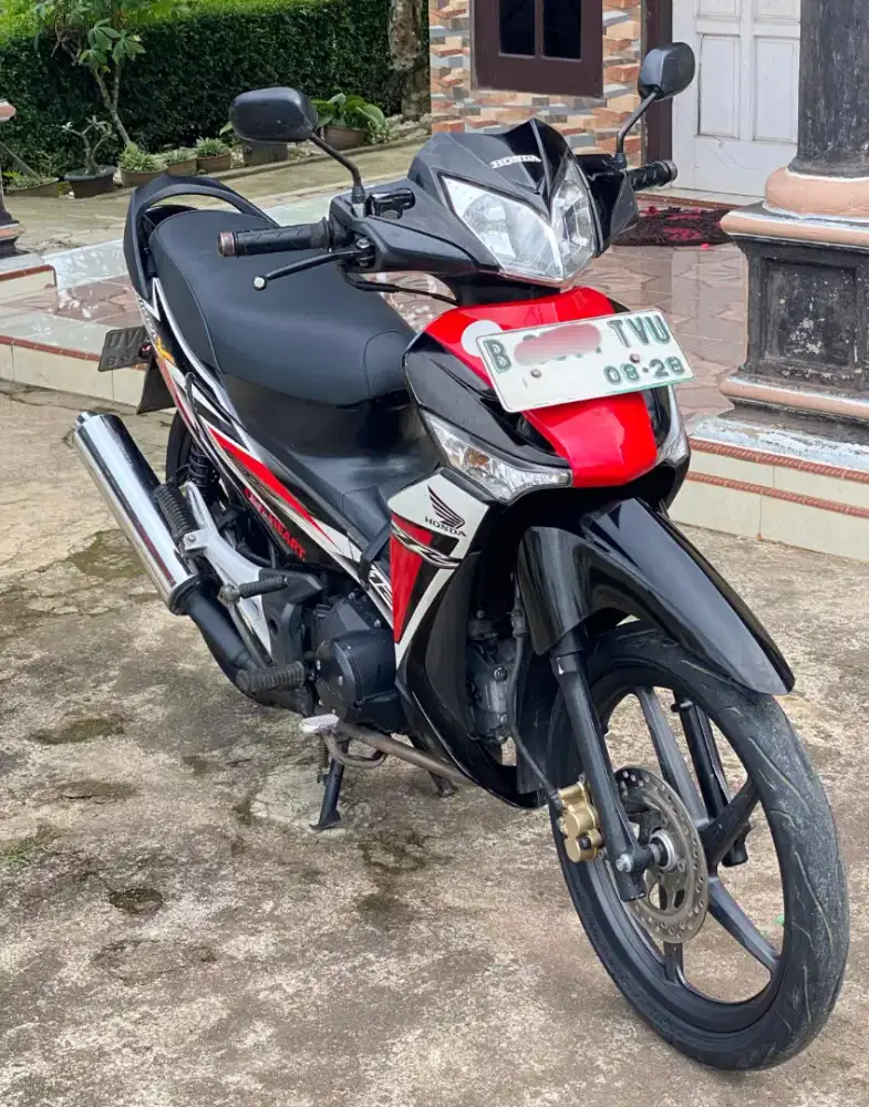 Supra x 125 2013 batman karburator orisinil pajak panjang
