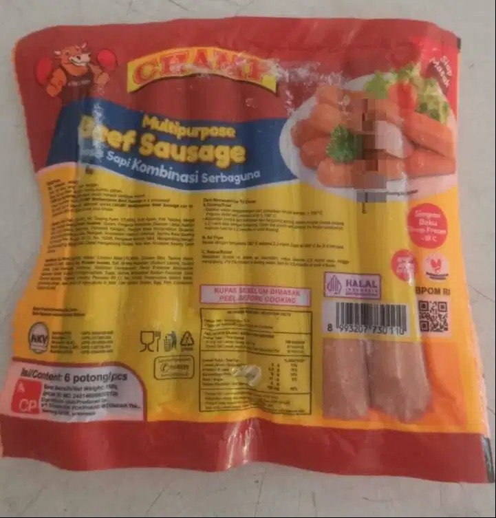 Champ Sosis Sapi 150 Gram Harga Obral