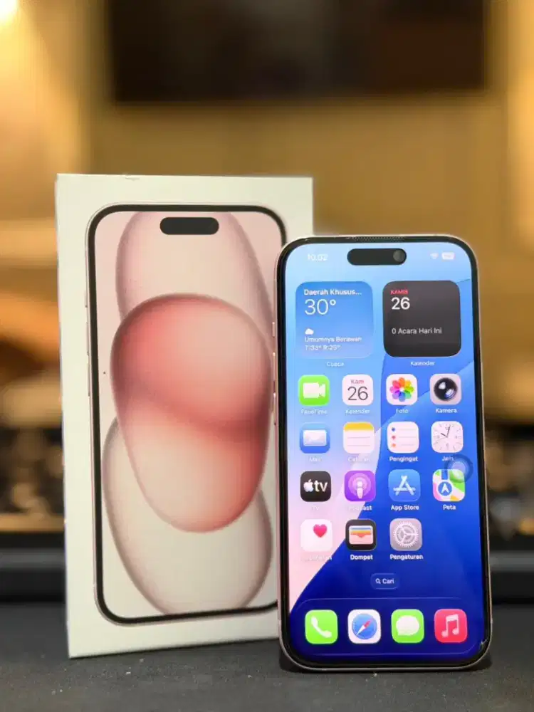 Iphone 15 128 pink ex ibox