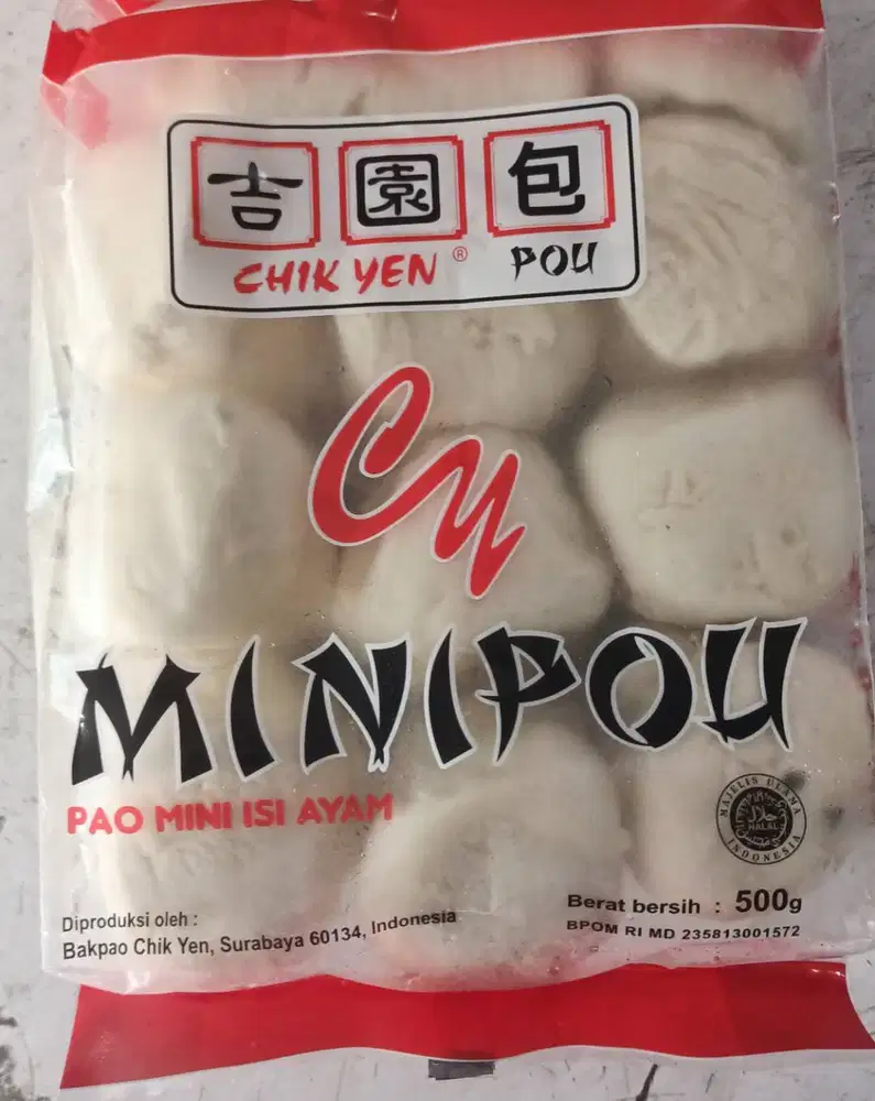 Chikyen Minipou Aneka Rasa Ayam, Coklat, Kacang Ijo Isi 22 Pcs