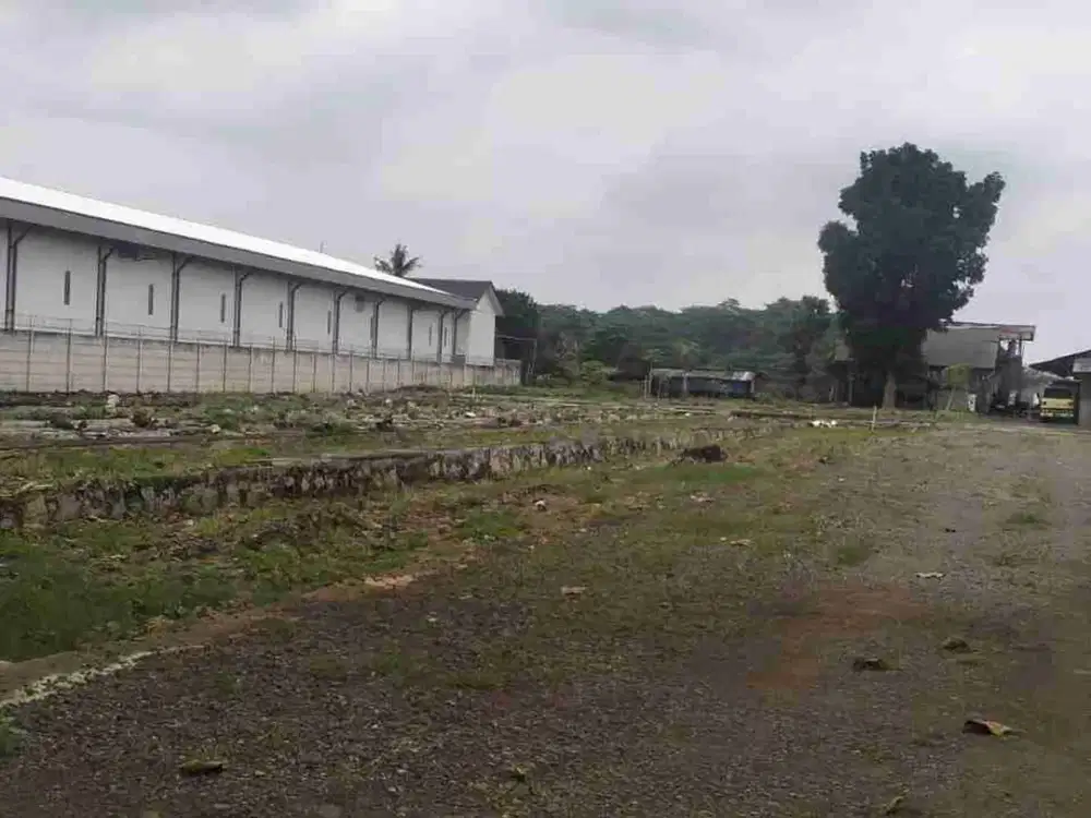 TANAH INDUSTRI DIBAWAH NJOP. BONUS GUDANG DAN MESS