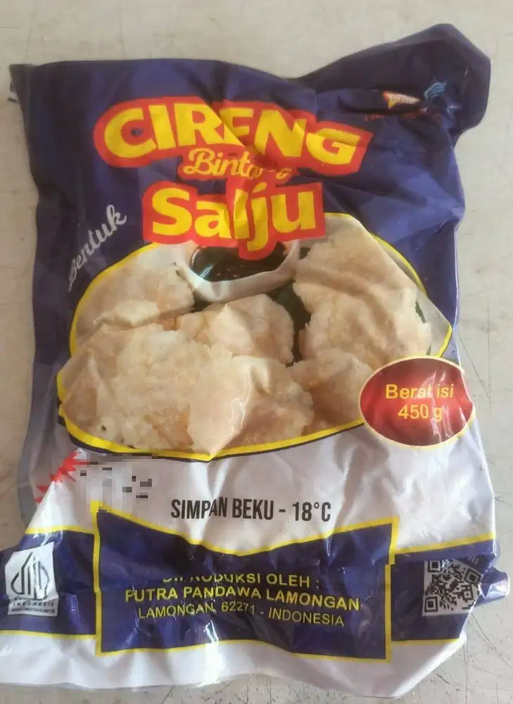 Cireng Salju Original 450 Gram Isi 21 Pcs