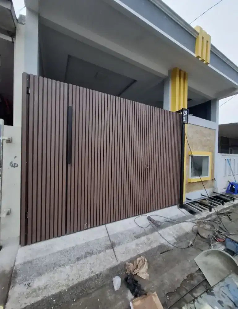 Pagar minimalis terbaru