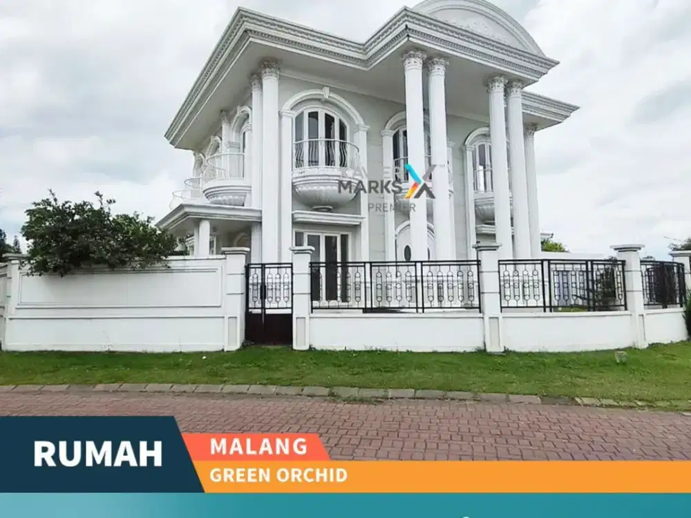 Dijual Rumah Mewah Kawasan Elit di Green Orchid Lowokwaru Malang