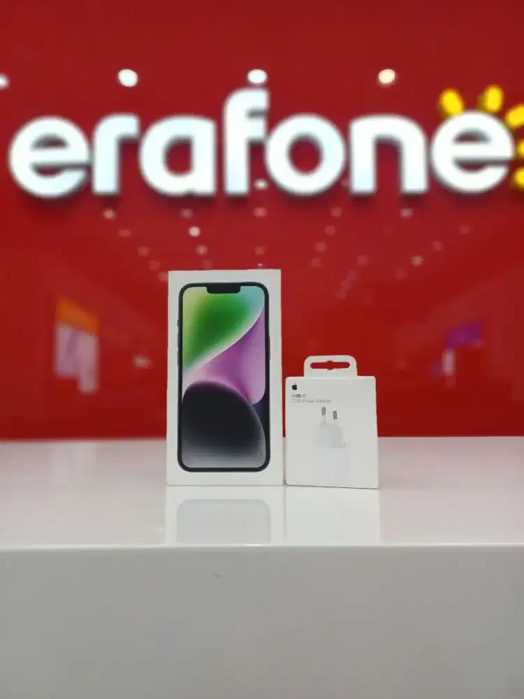 iPhone 14 128/256 Midnight FREE Adapter Ori Apple NEW SEGEL iBox