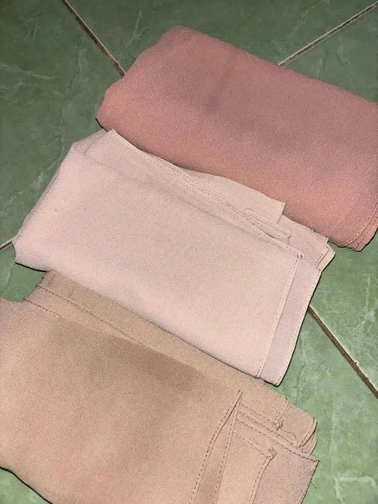 Pashmina warna pastel