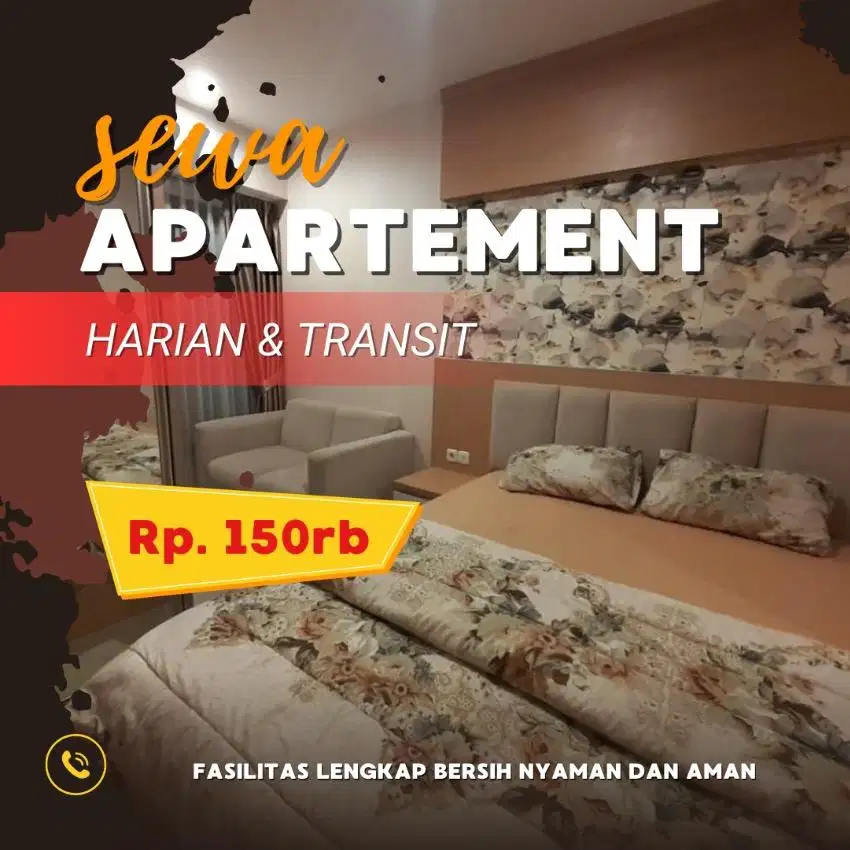 Sewa Apartemen Harian/Transit COLLINS BOULEVARD Tangerang Termurah
