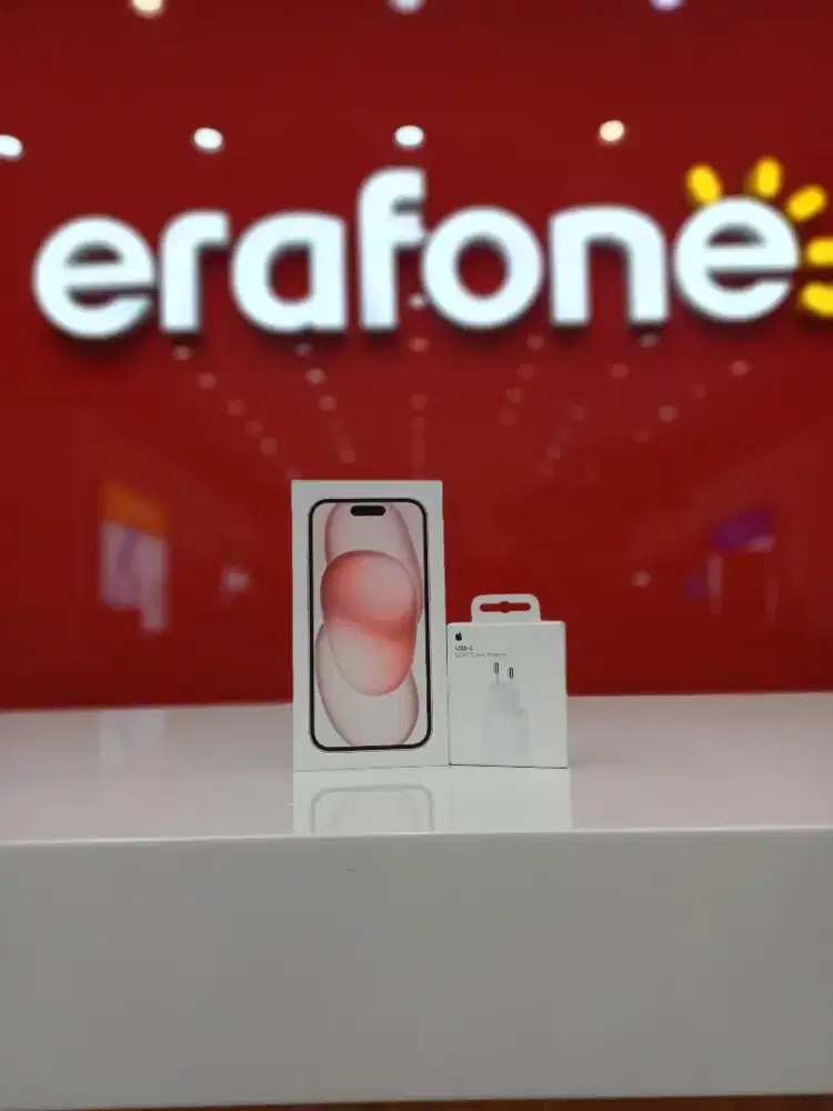 iPhone 15 128/256 Pink FREE Adapter Ori Apple NEW SEGEL iBox