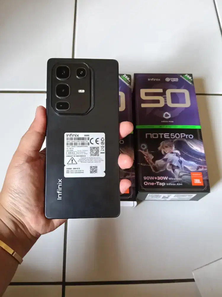 Infinix note 50 pro 8/255