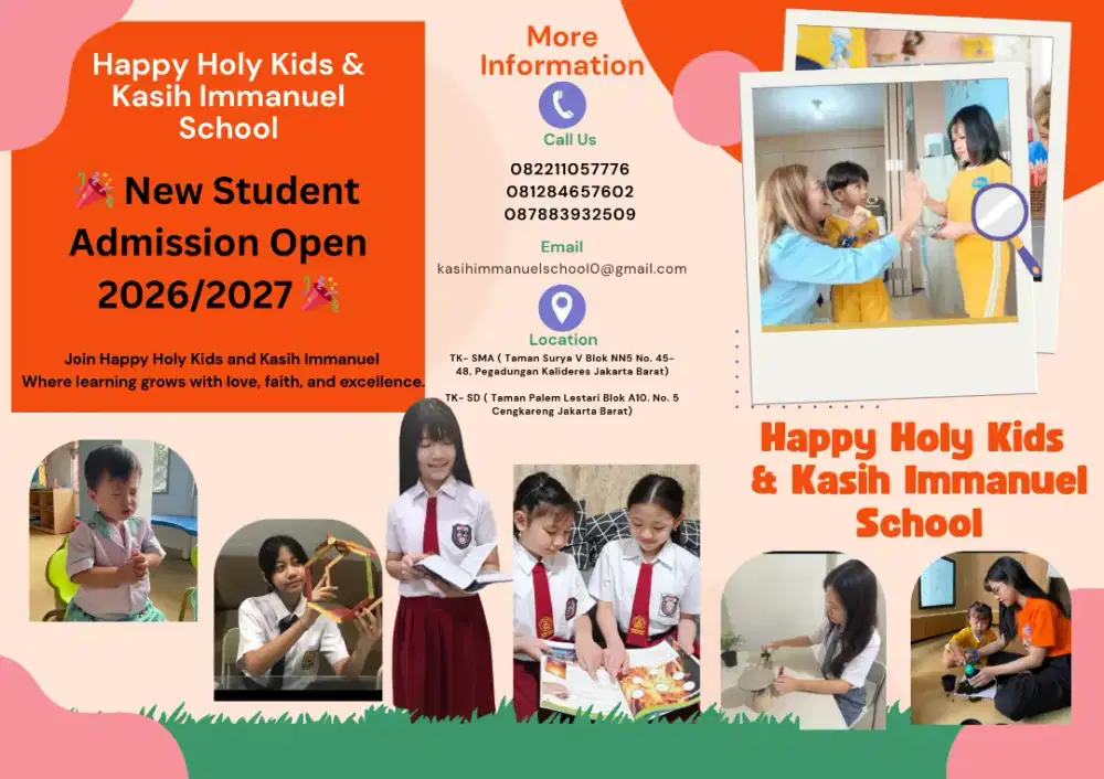 Promosi Sekolah TK ,SD ,SMP dan SMA