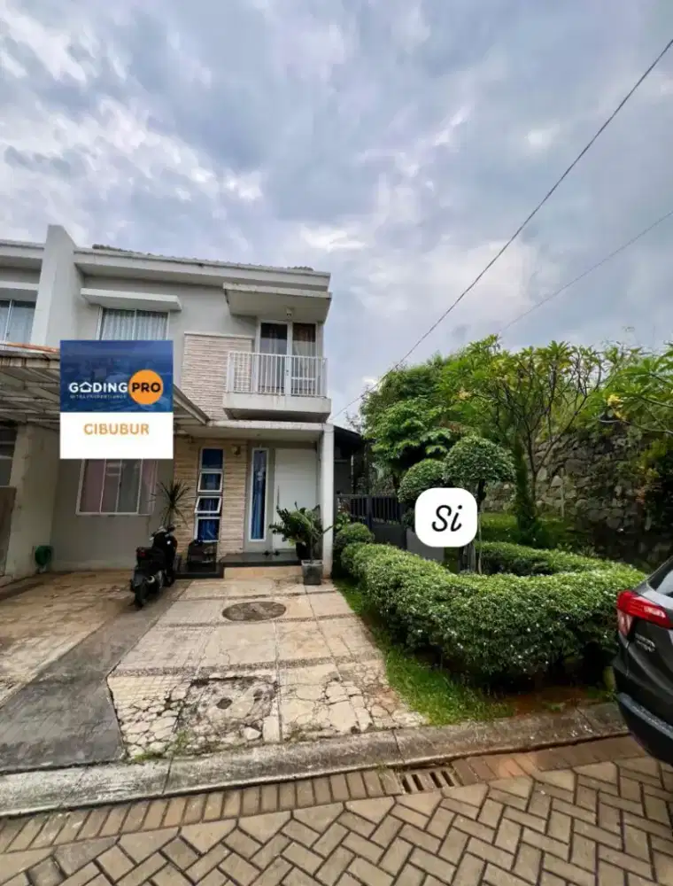 Jual cepat rumah hoek siap huni fee 3Ac. Cibubur country cikeas.